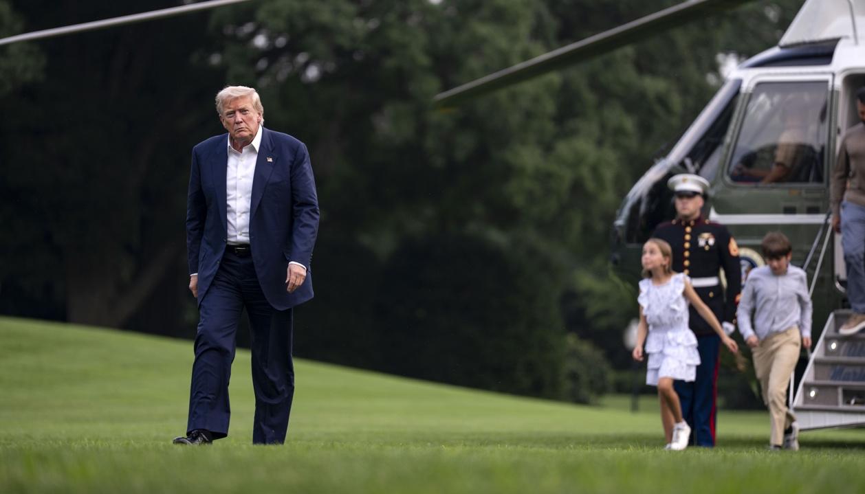 El presidente de Estados Unidos, Donald Trump.