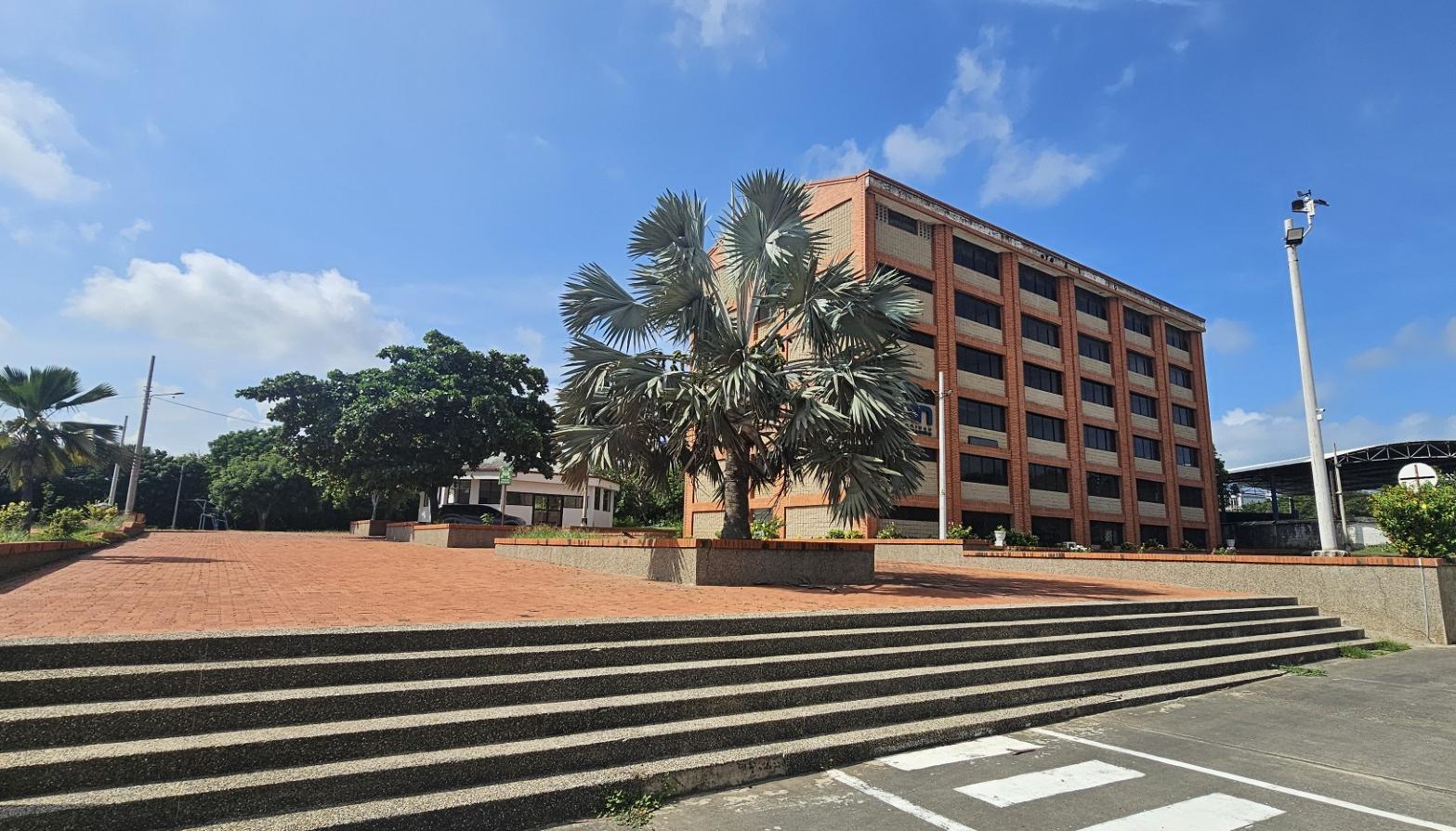 Fachada de la Universidad Antonio Nariño. 
