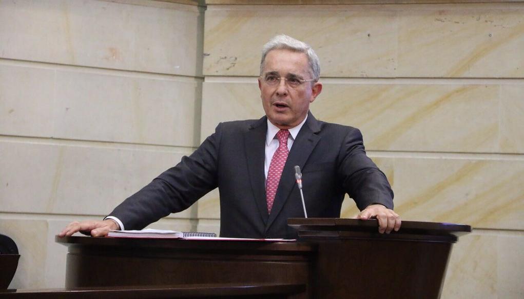 Expresidente y senador, Álvaro Uribe Vélez.