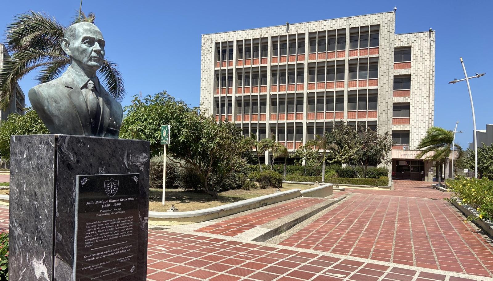 Instalaciones de la Universidad del Atlántico.