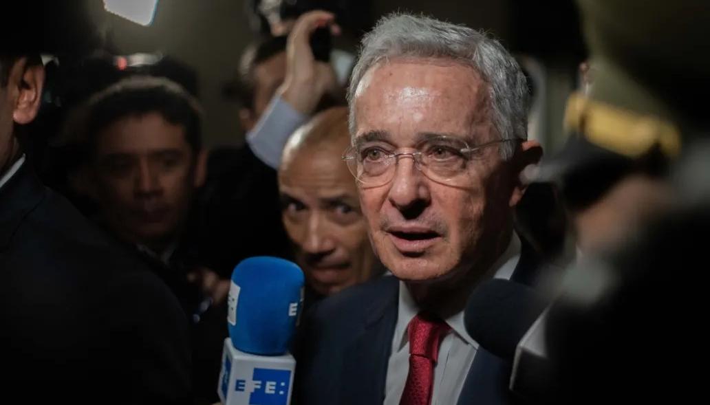 El expresidente Álvaro Uribe Vélez.