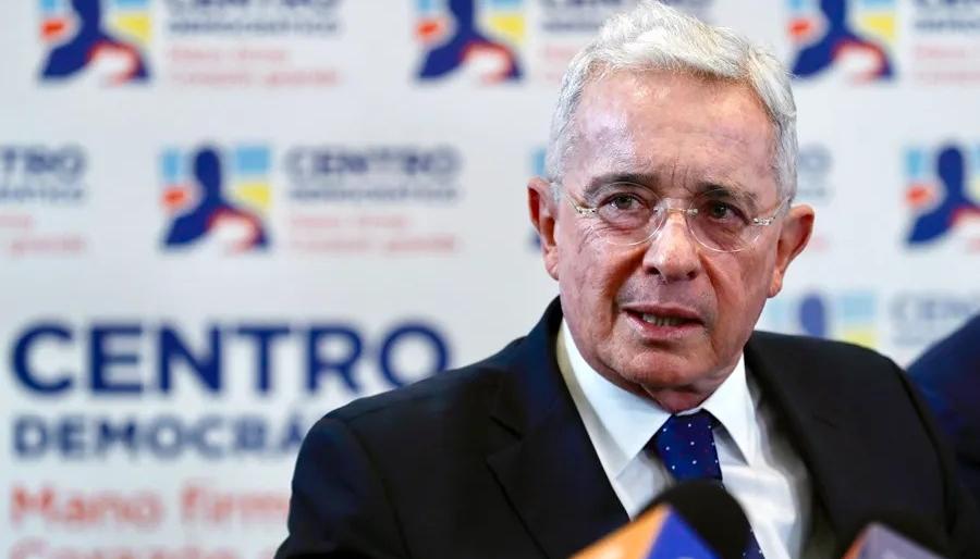 El expresidente Álvaro Uribe Vélez.