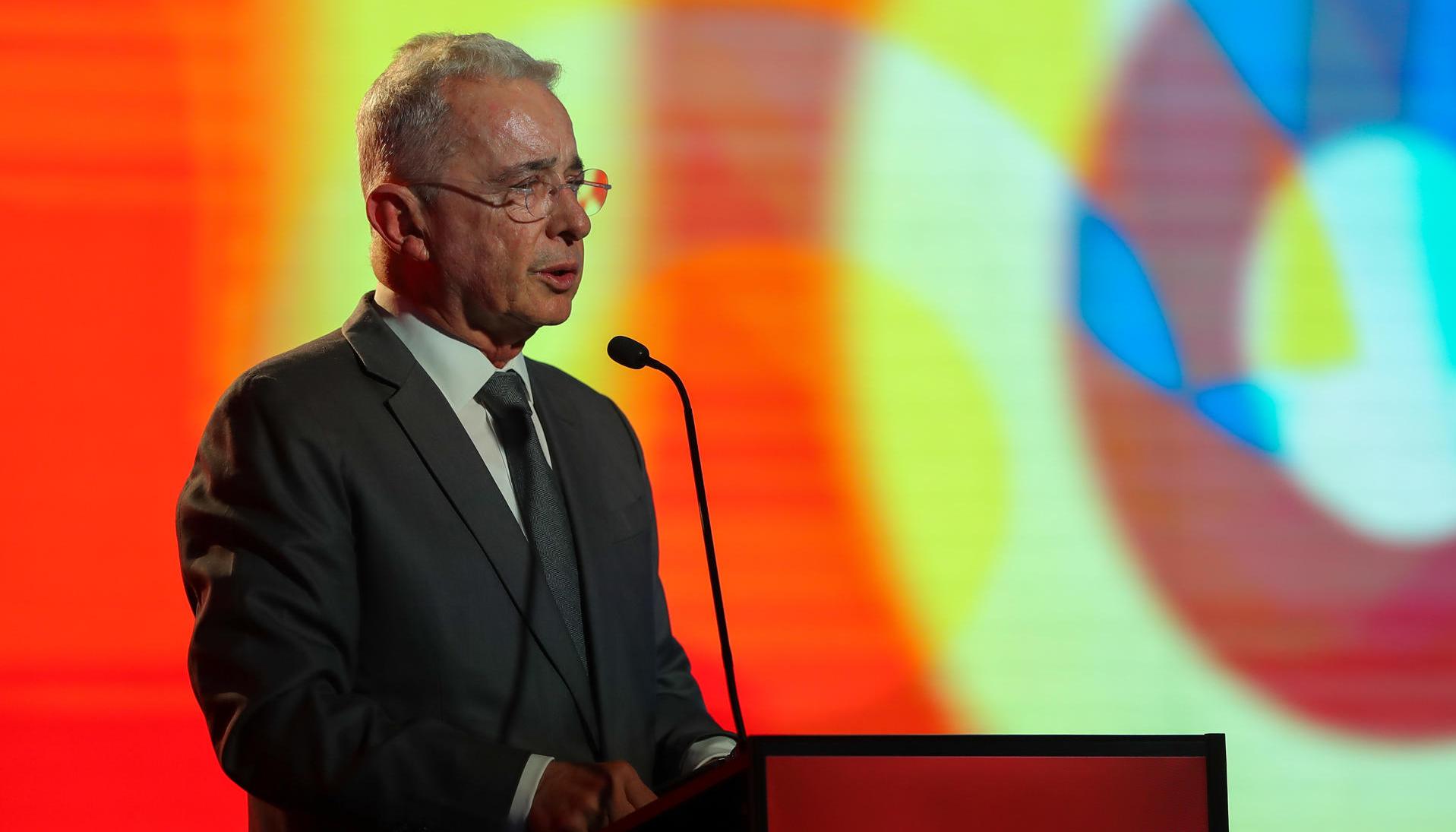 El expresidente Álvaro Uribe.