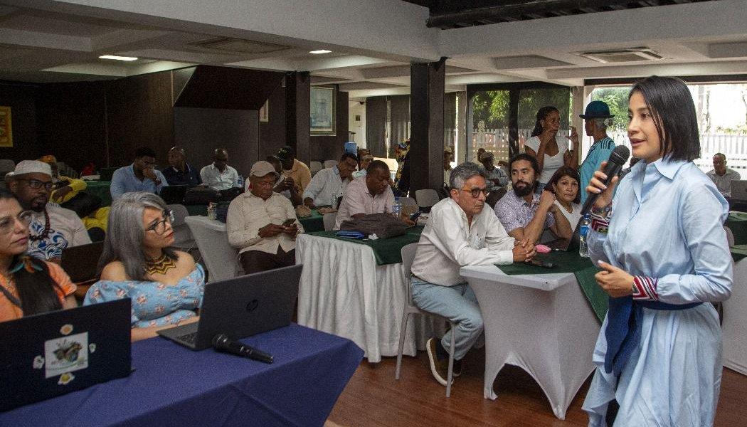 La viceministra de Minas, Sorrel Aroca.