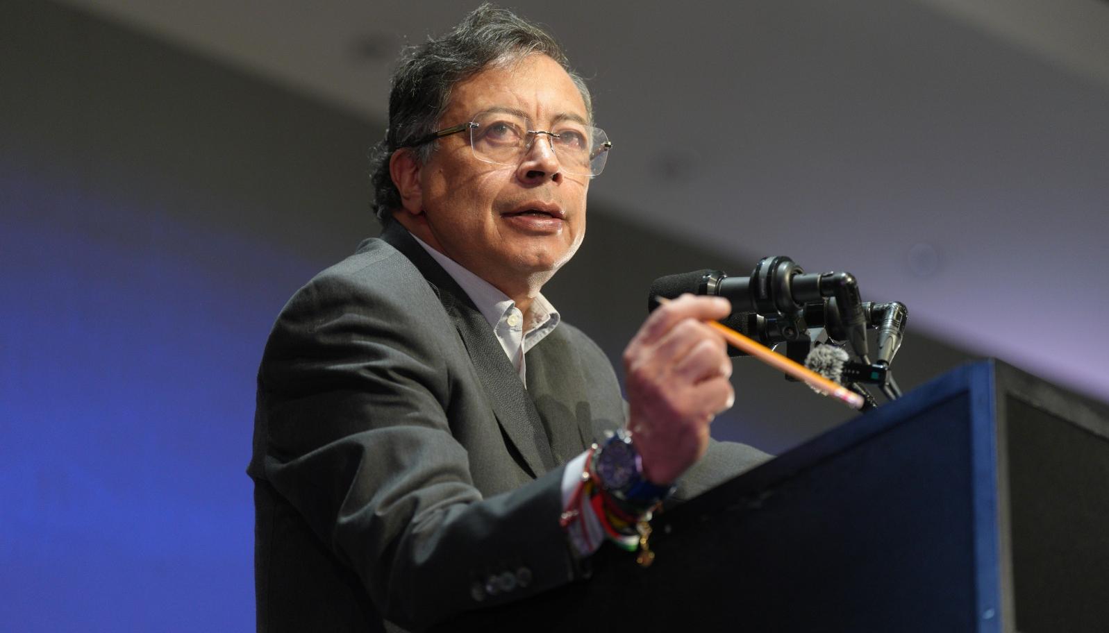 Gustavo Petro, presidente de la República. 