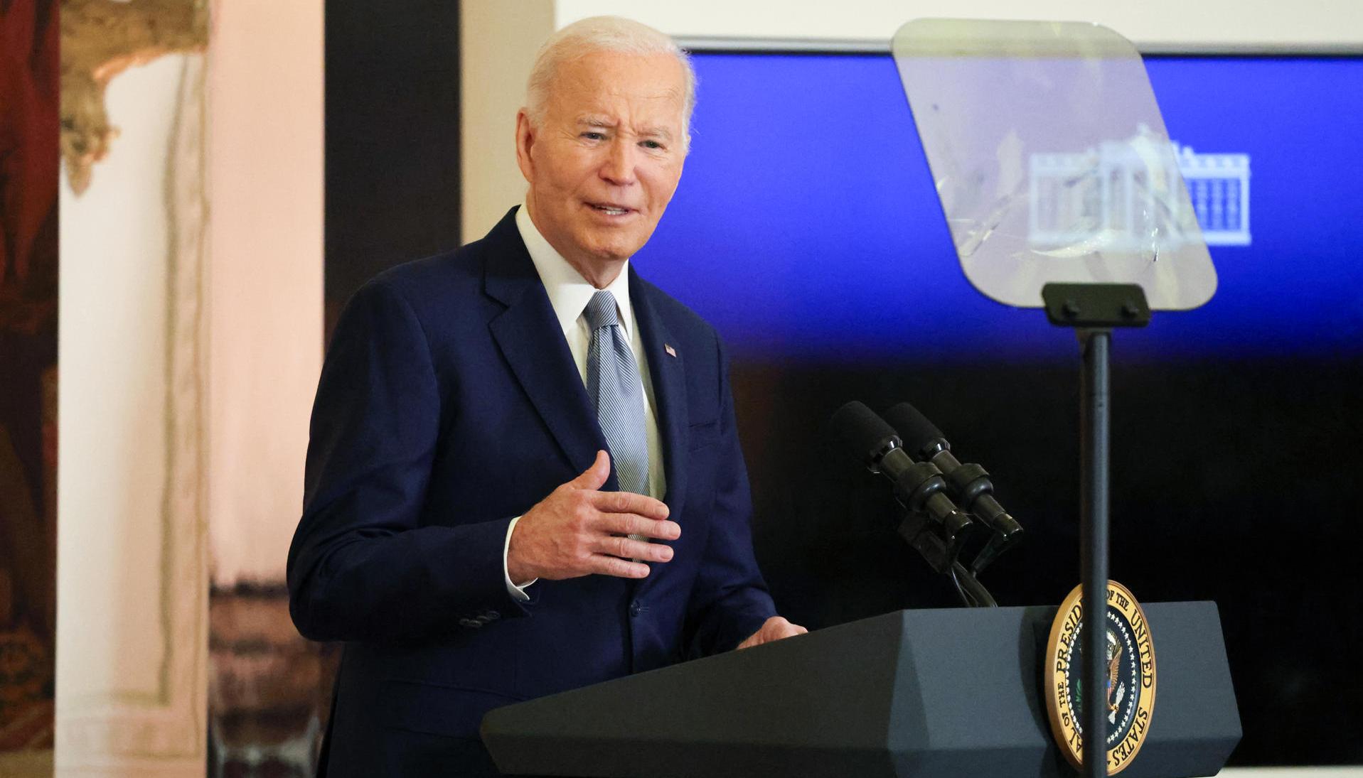  Joe Biden, expresidente de Estados Unidos. 