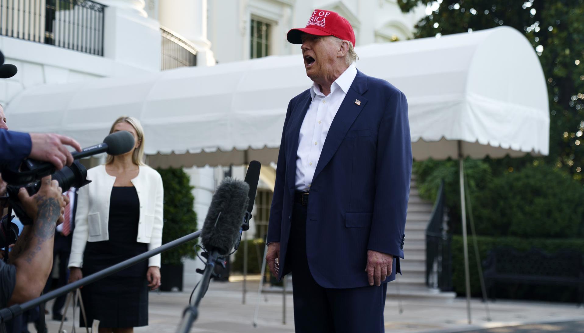 Donald Trump, Presidente de Estados Unidos.