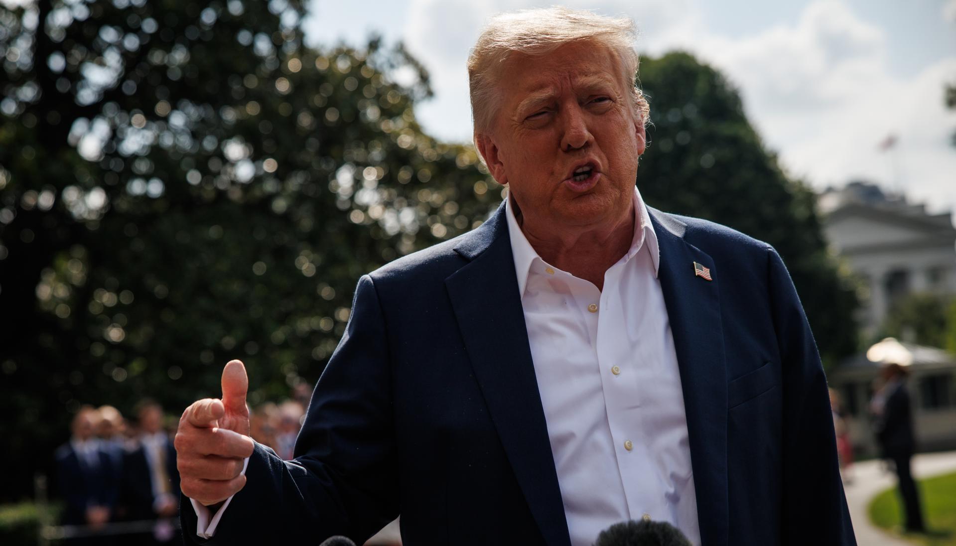 Donald Trump, Presidente de Estados Unidos.