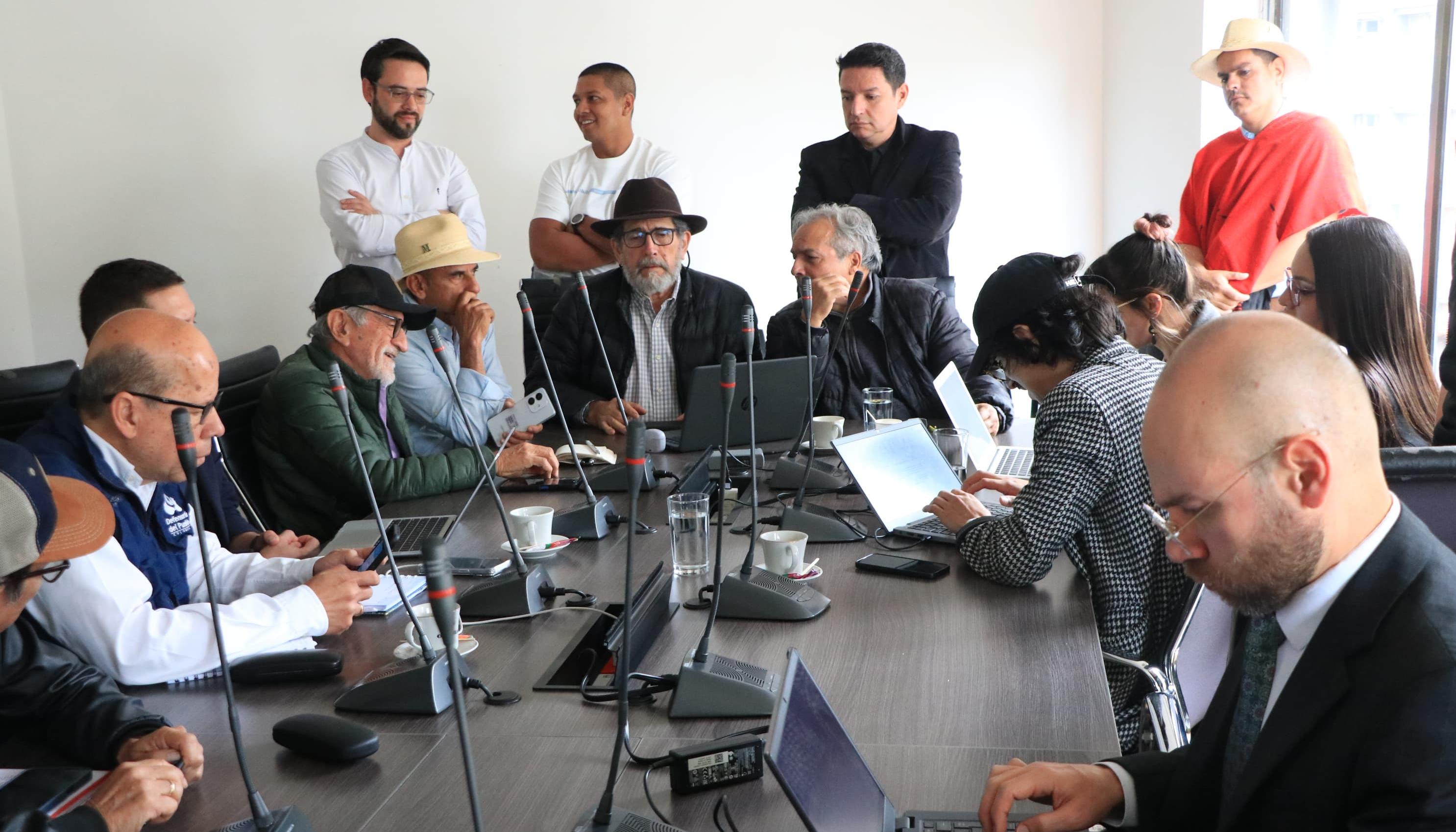 Mesa técnica del MinAgricultura y el comité del paro arrocero.