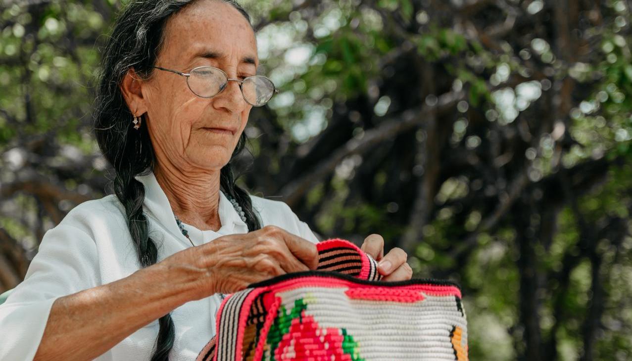 Con su proyecto Arte y Tejido, liderado por la Asociación de Artesanas de Chorrera.