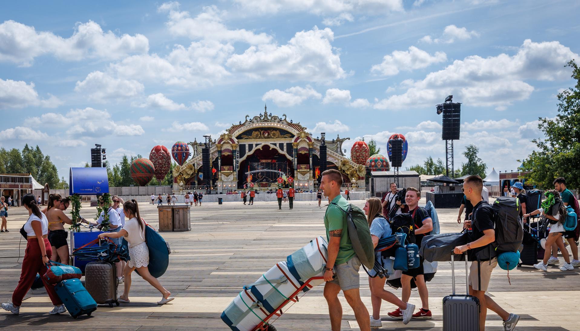Tomorrowland en Bruselas, Bélgica.