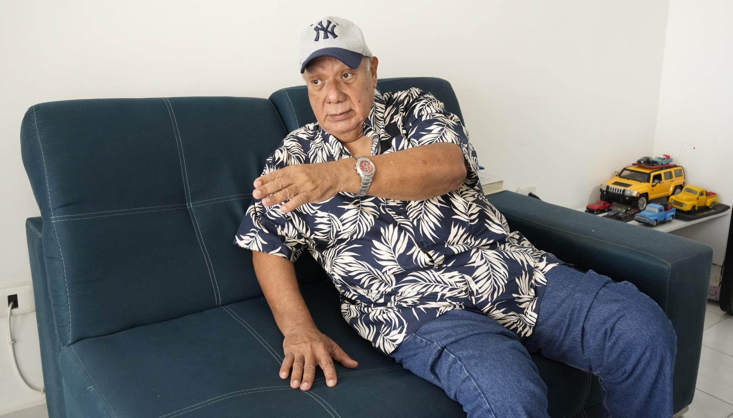 Luis Arias y Libreros durante la entrevista concedida a Zona Cero.