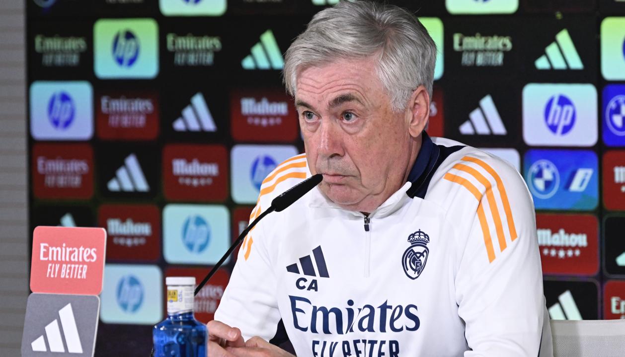 El italiano Carlo Ancelotti, exentrenador del Real Madrid. 