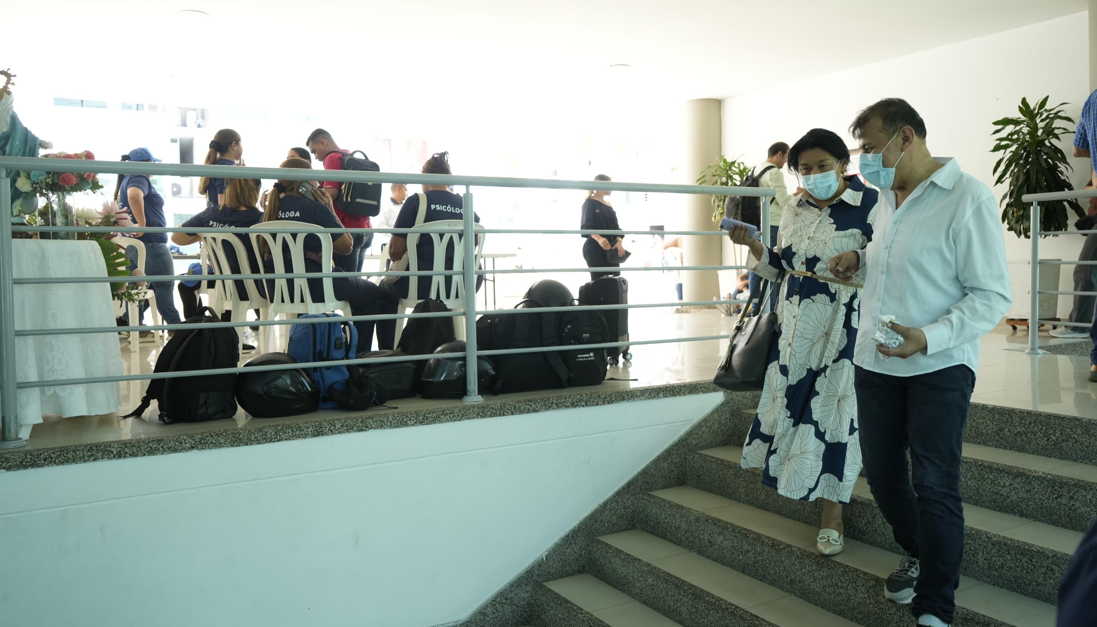 La UNGRD del Distrito avanza en el censo de afectados. 