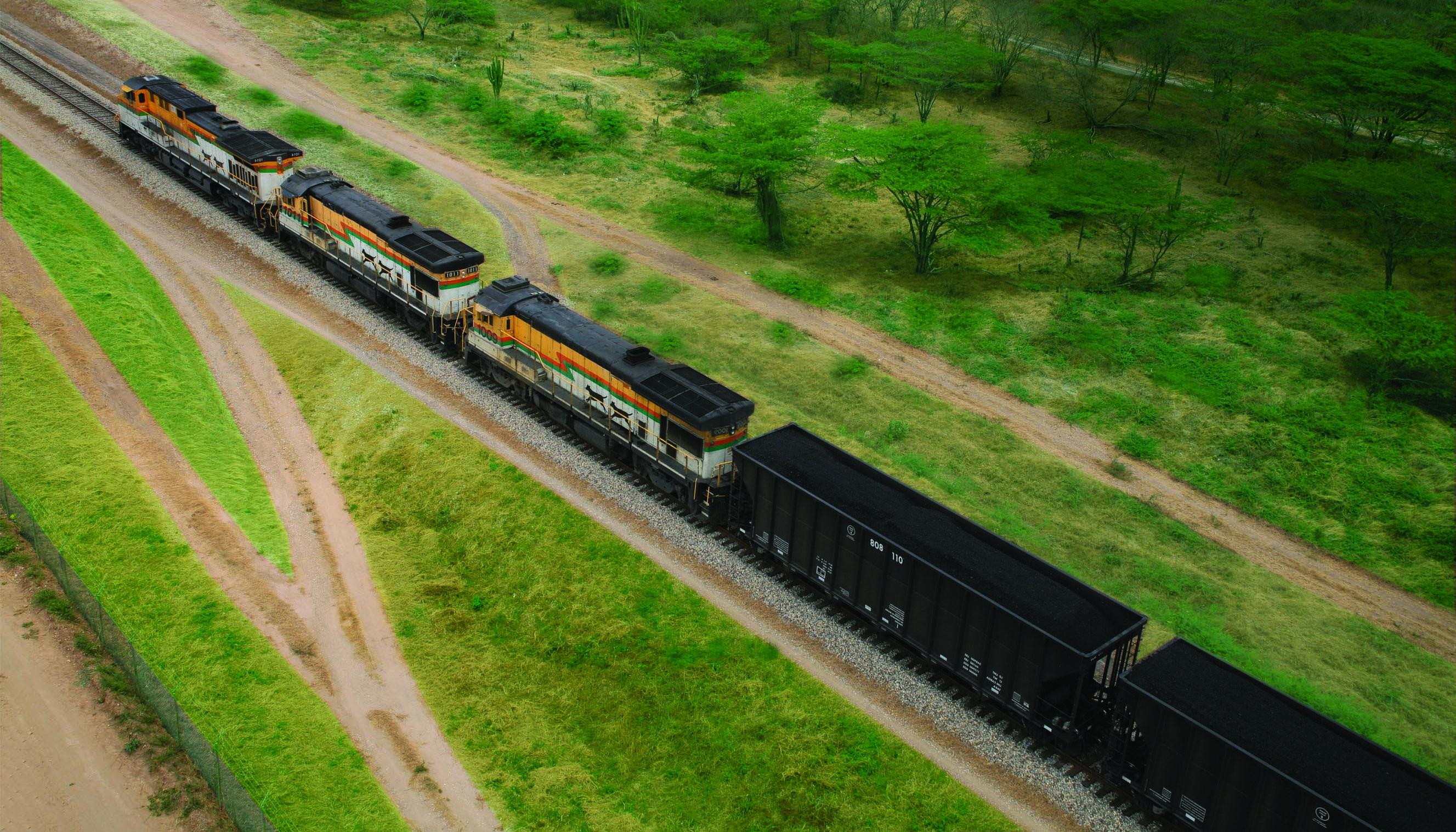 Transporte de carbón de Cerrejón.