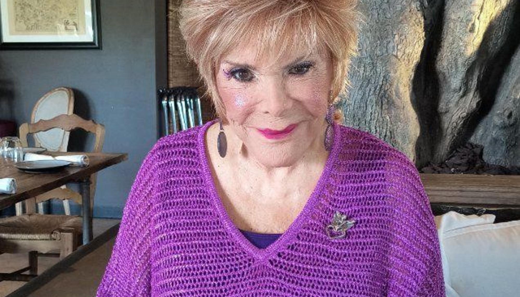 Connie Francis, legendaria cantante de pop estadounidense.