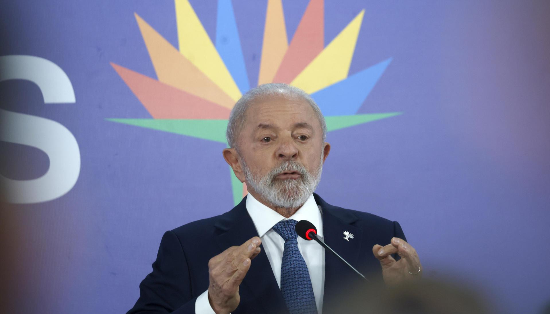 Lula da Silva, Presidente de Brasil.