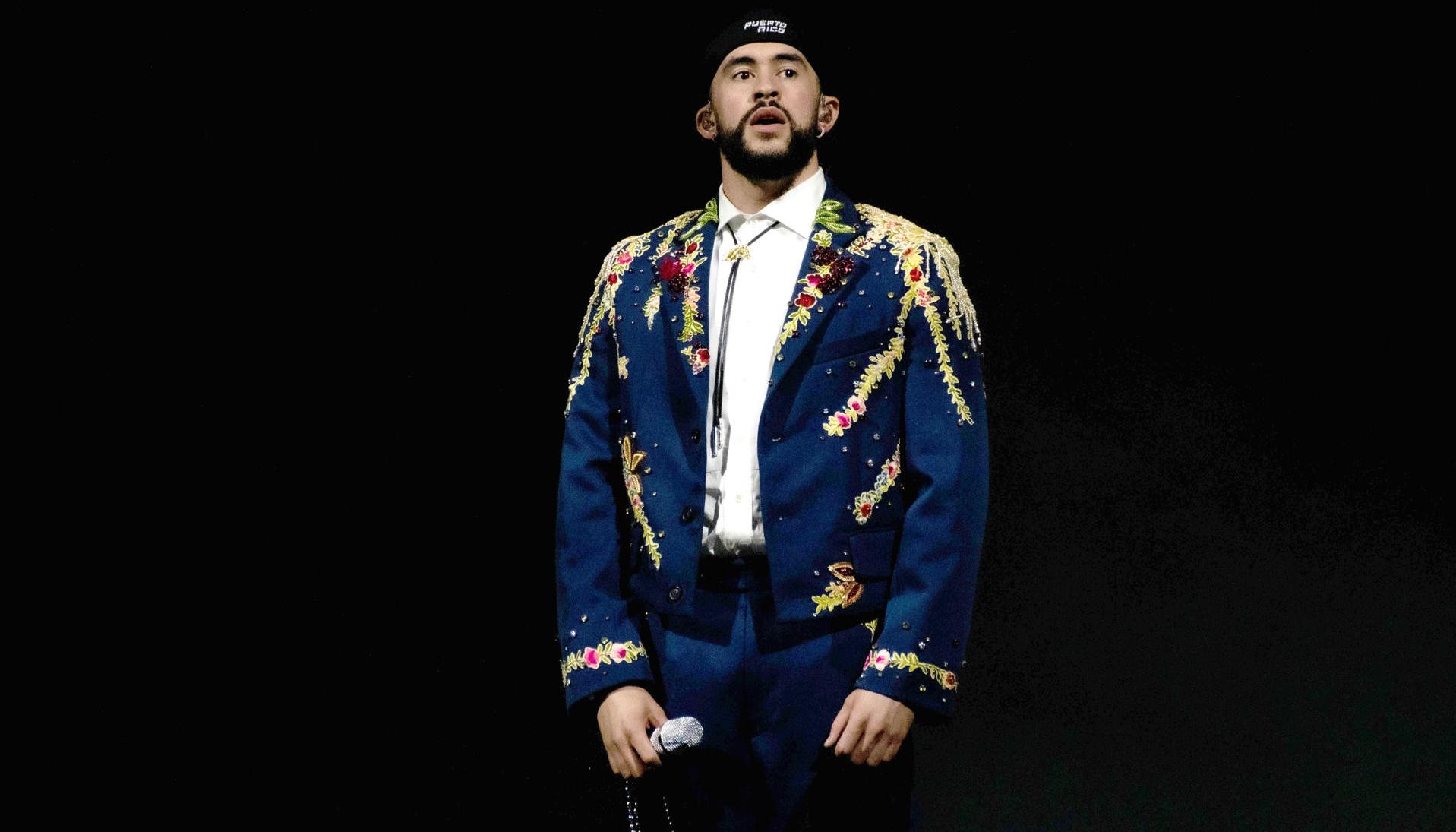 El cantante Bad Bunny.