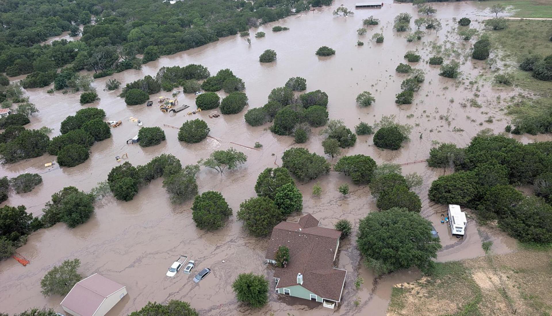 Inundaciones en Texas.