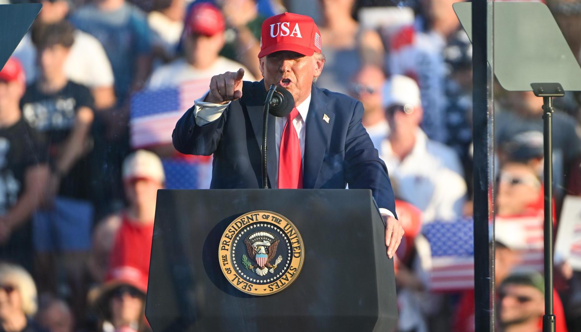 Donald Trump, Presidente de Estados Unidos.