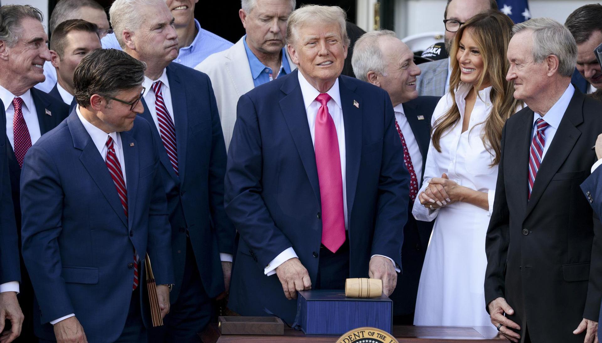 Donald Trump, Presidente de Estados Unidos.