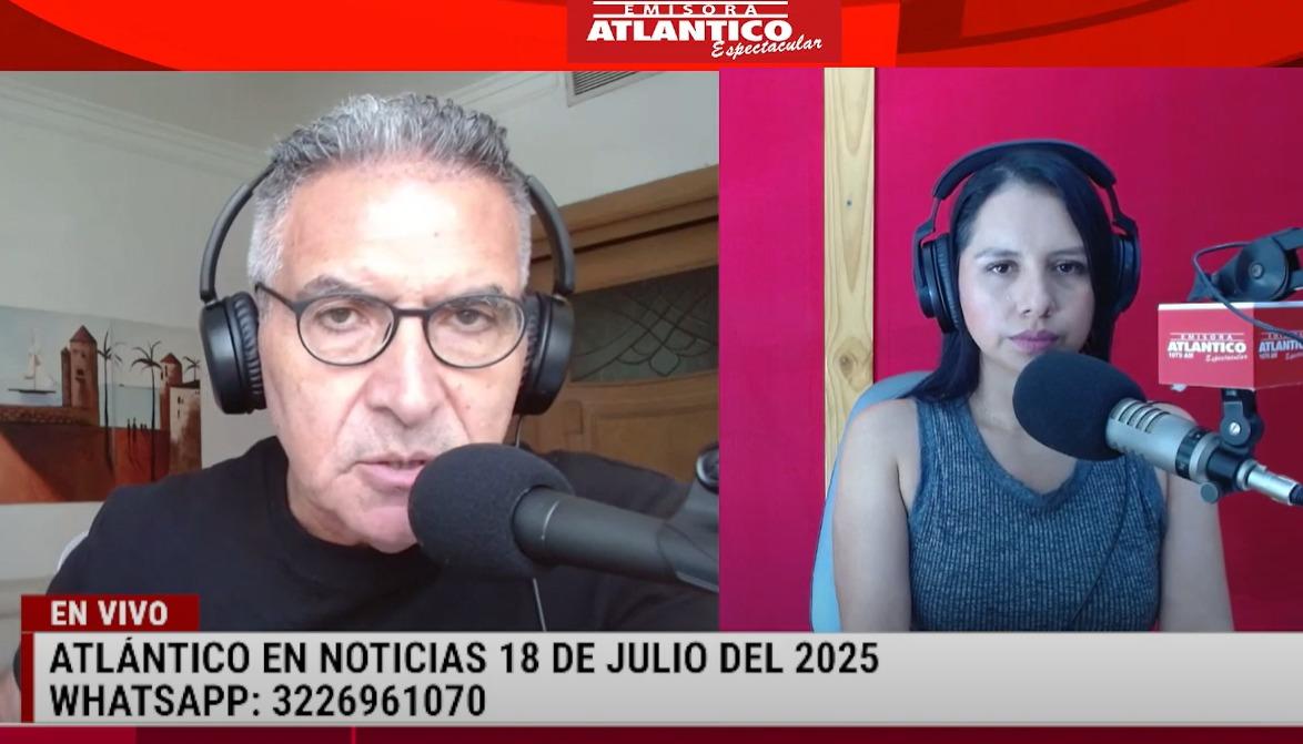 Transmisión de Atlántico en Noticias.