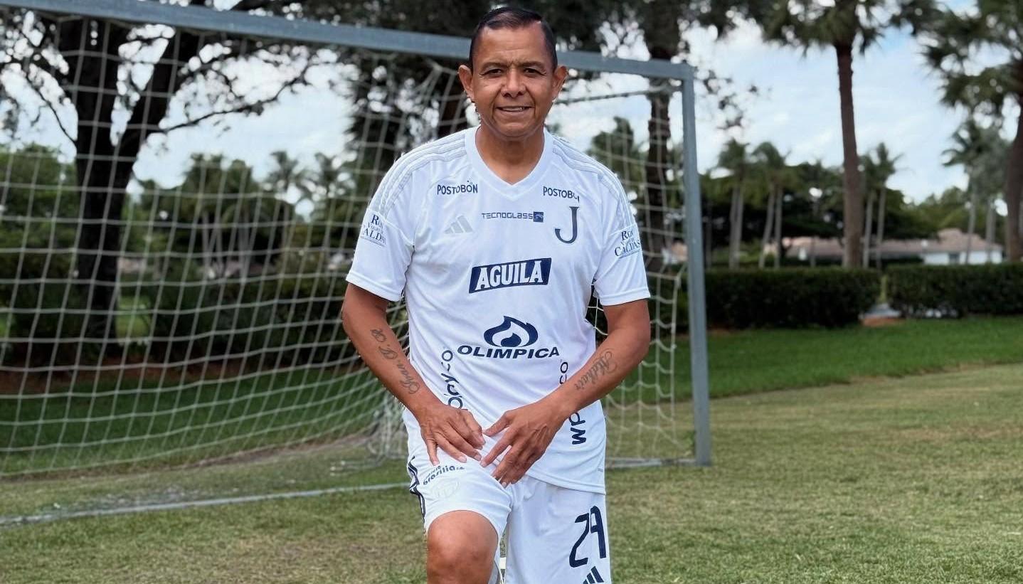 Iván René Valenciano, exfutbolista barranquillero. 