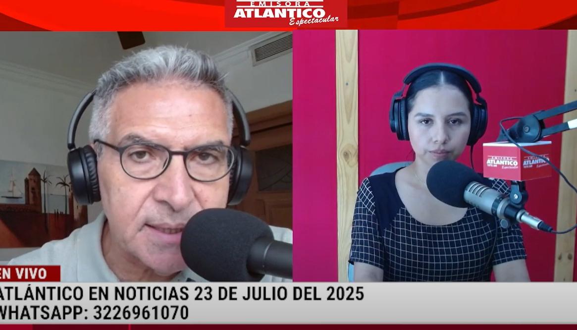 Transmisión de Atlántico en Noticias.