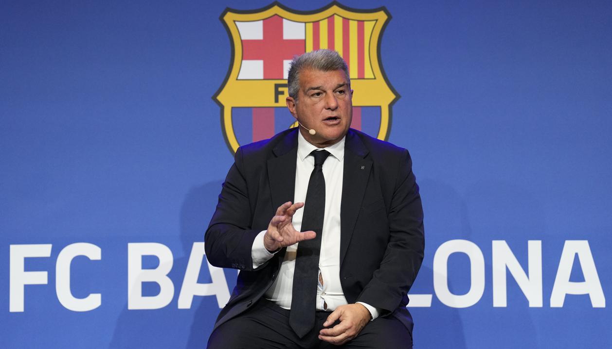 Joan Laporta, presidente del Barcelona. 