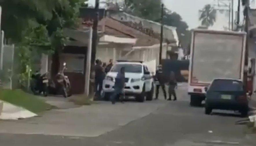 Zona de la activación del explosivo.