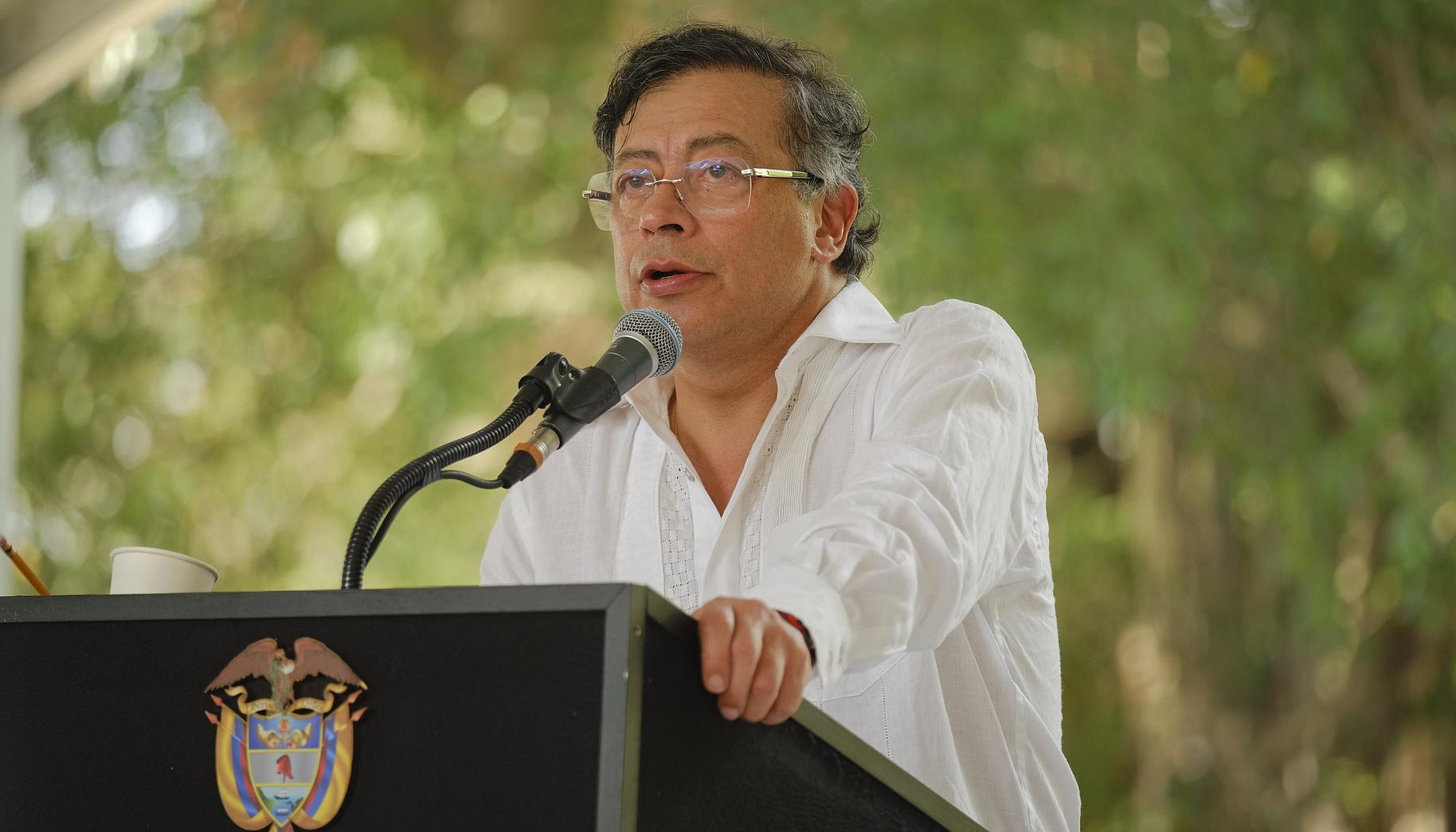 El Presidente Gustavo Petro.
