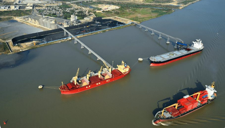 Puerto de Riverport.