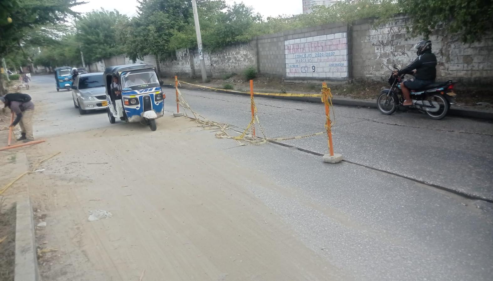 Sector de la carrera 17 con calle 30.