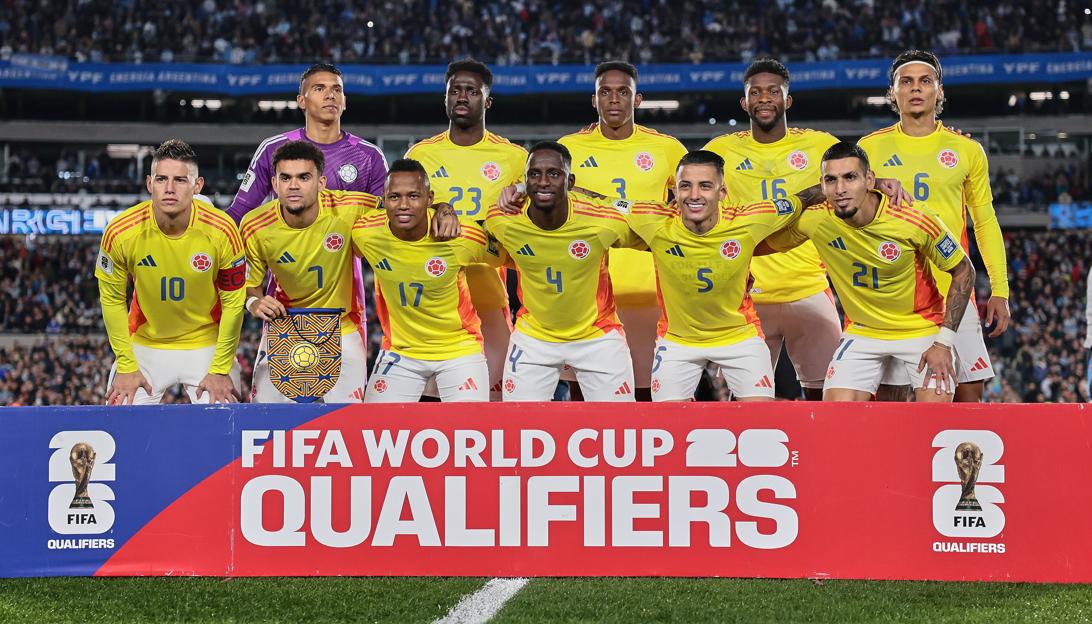 La Selección Colombia es sexta en la Eliminatoria Sudamericana con 22 puntos. 