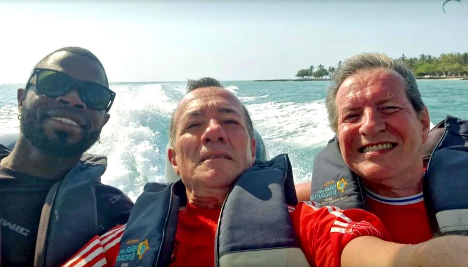 Yostin Mosquera, y sus dos víctimas Albert Alfonso, de 62 años y Paul Longworth, de 71.