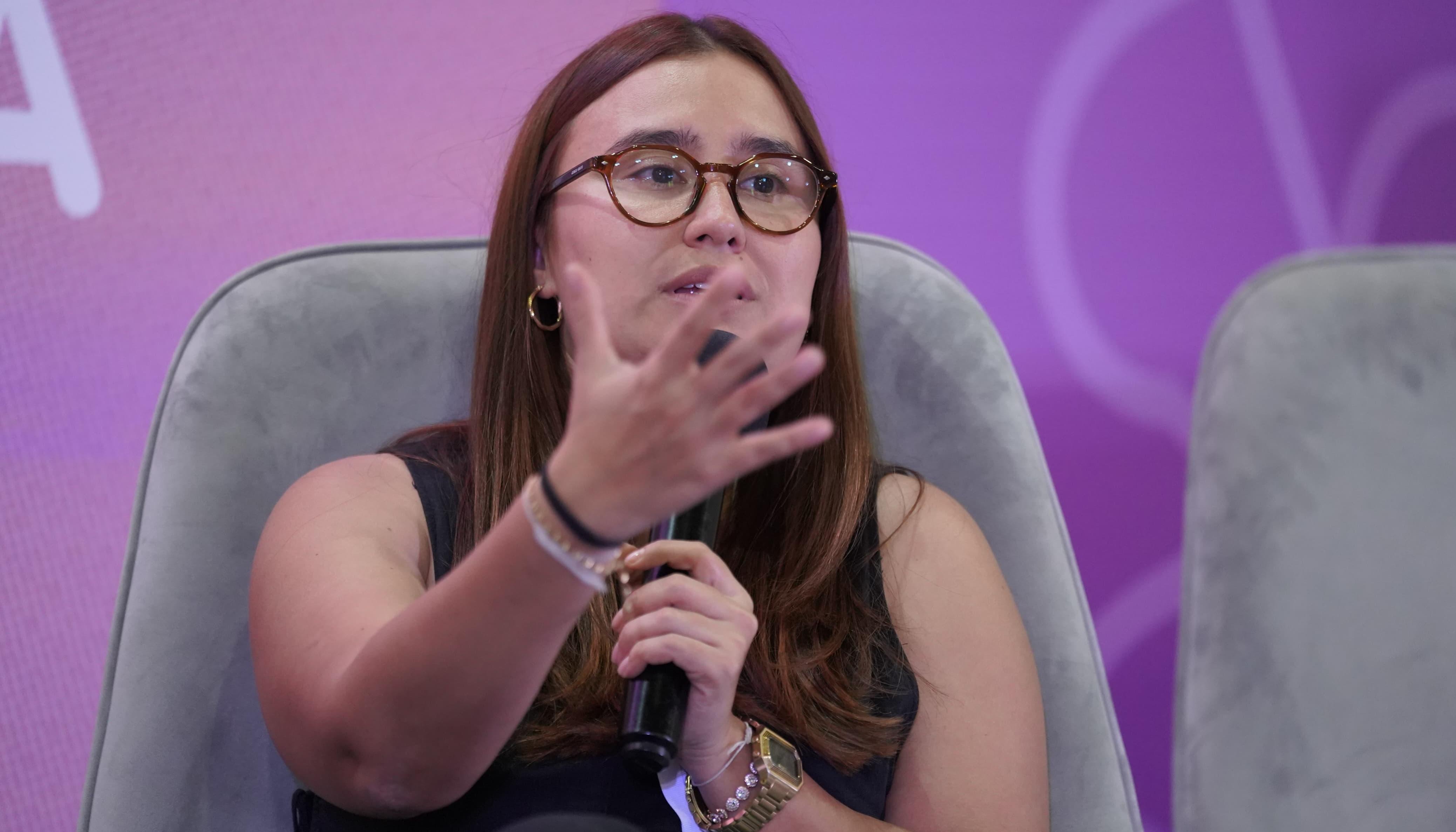 María José Navarro, superintendente de Economía Solidaria. 