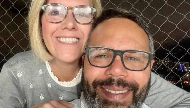 Mariana González y su esposo Rafael Tudares.