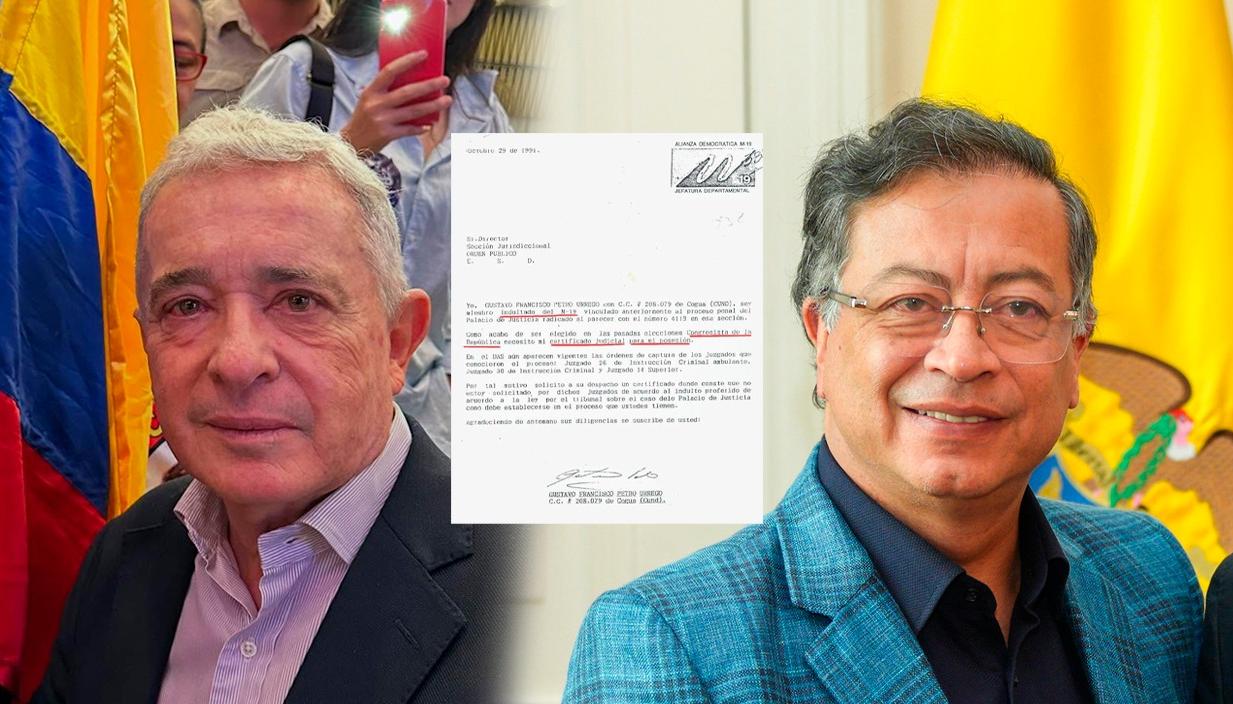 El expresidente publicó una carta de 1991 en la que demostraría que actual mandatario sí se acogió a un indulto. 