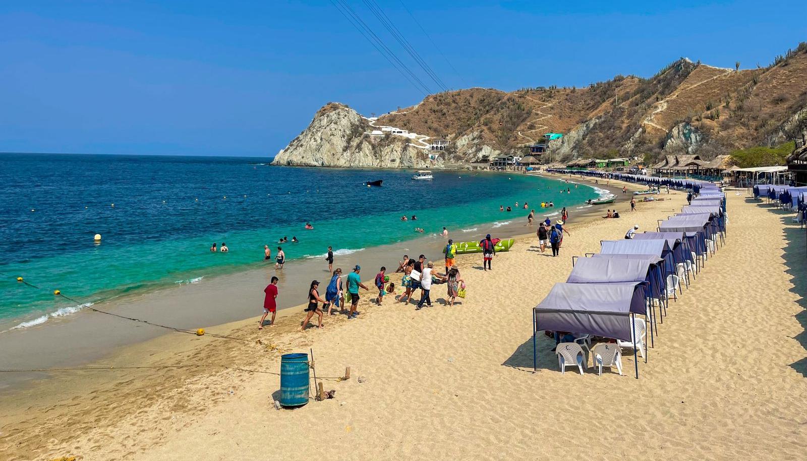 Turistas denunciaron brotes tras disfrutar de playas en Santa Marta.