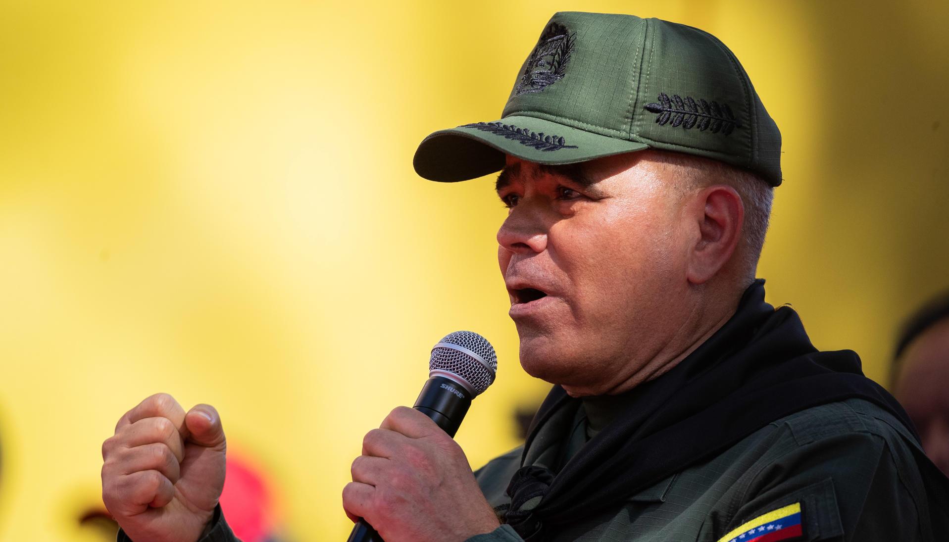 Vladimir Padrino, ministro de defensa venezolano.