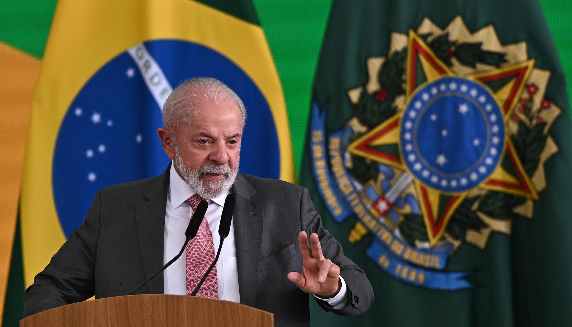 El presidente de Brasil, Luiz Inácio Lula da Silva.