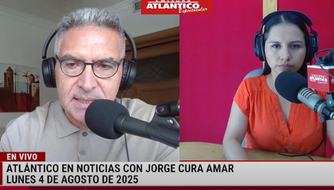 Transmisión de Atlántico en Noticias.