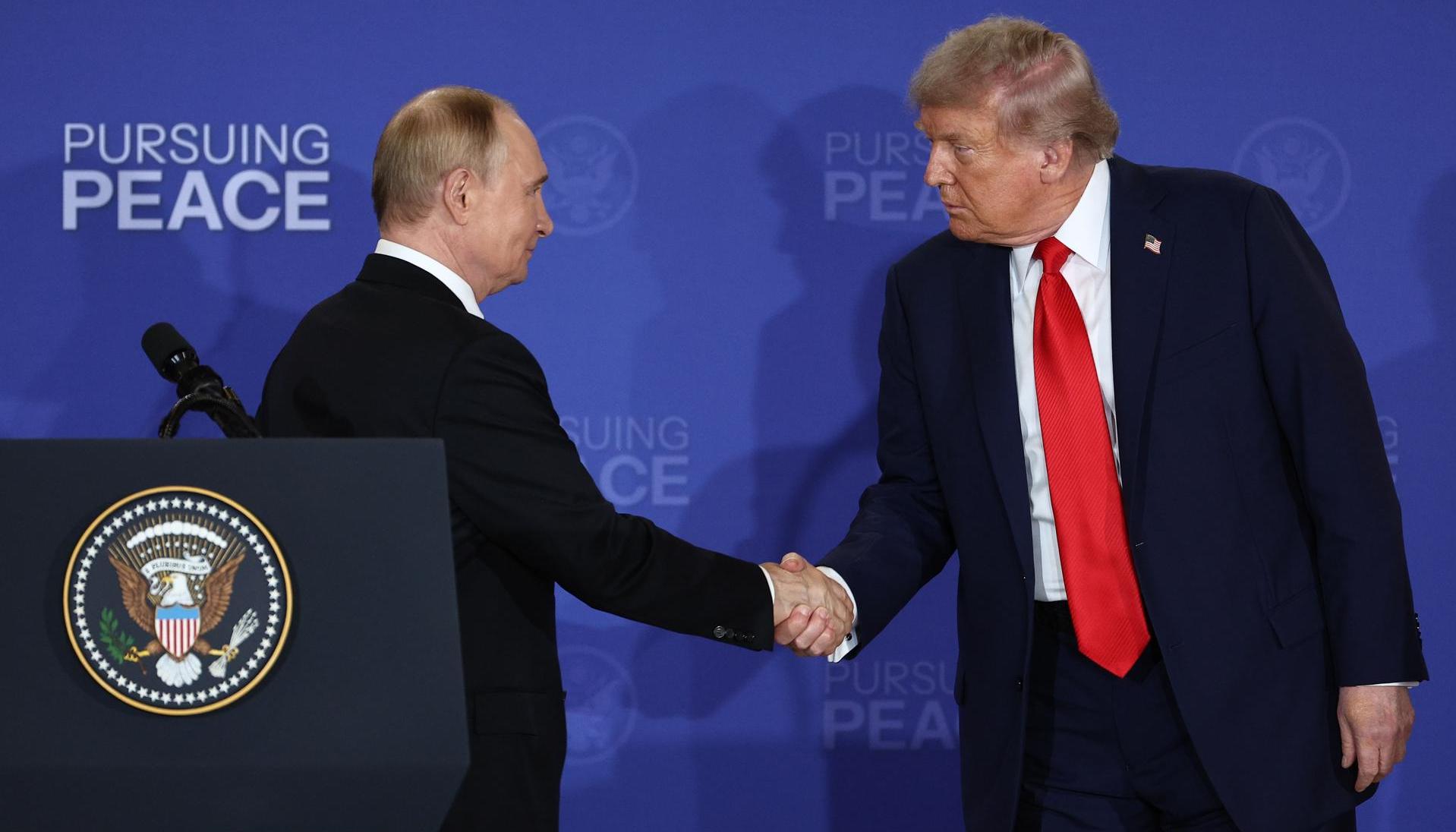 Vladimir Putin y Donald Trump.