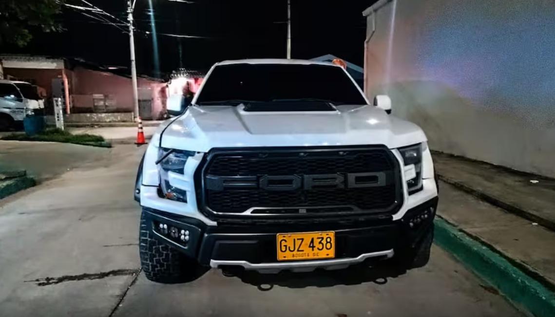 Vehículo involucrado en el accidente. 