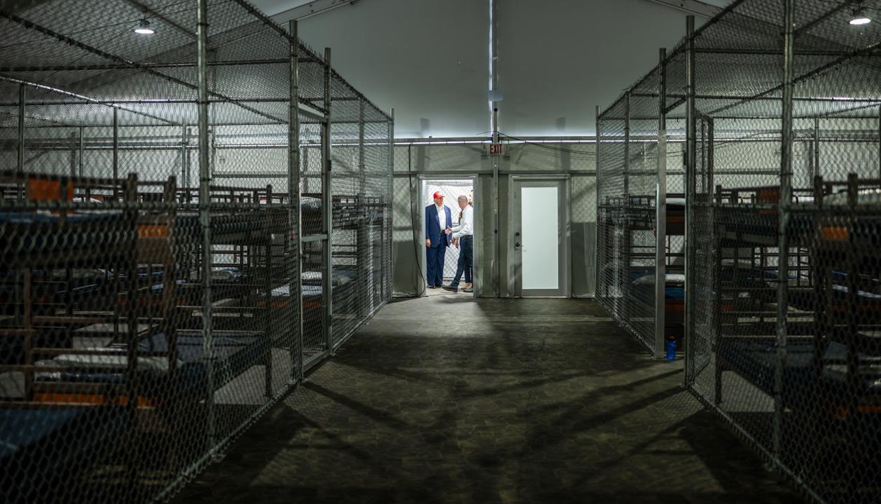 Centro de detención migratoria Alligator Alcatraz.