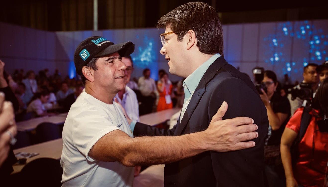 Alejandro Char y Miguel Uribe