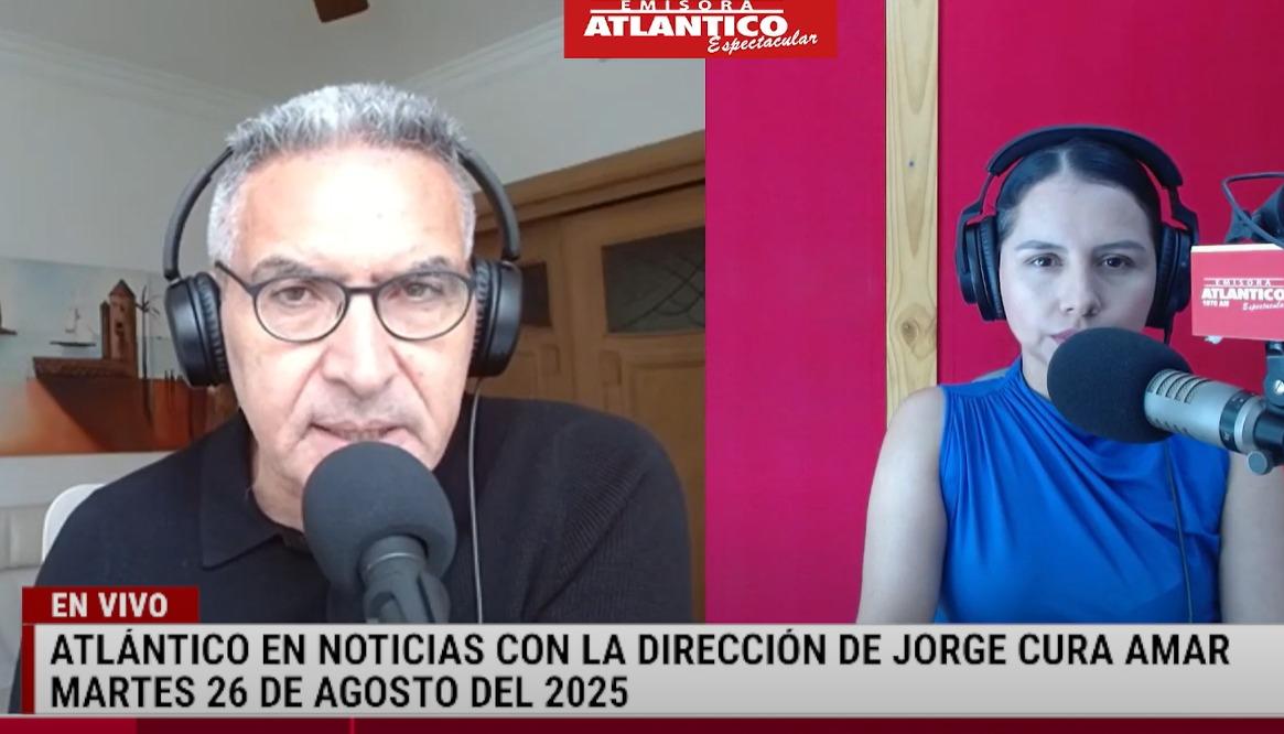 Transmisión de Atlántico en Noticias.