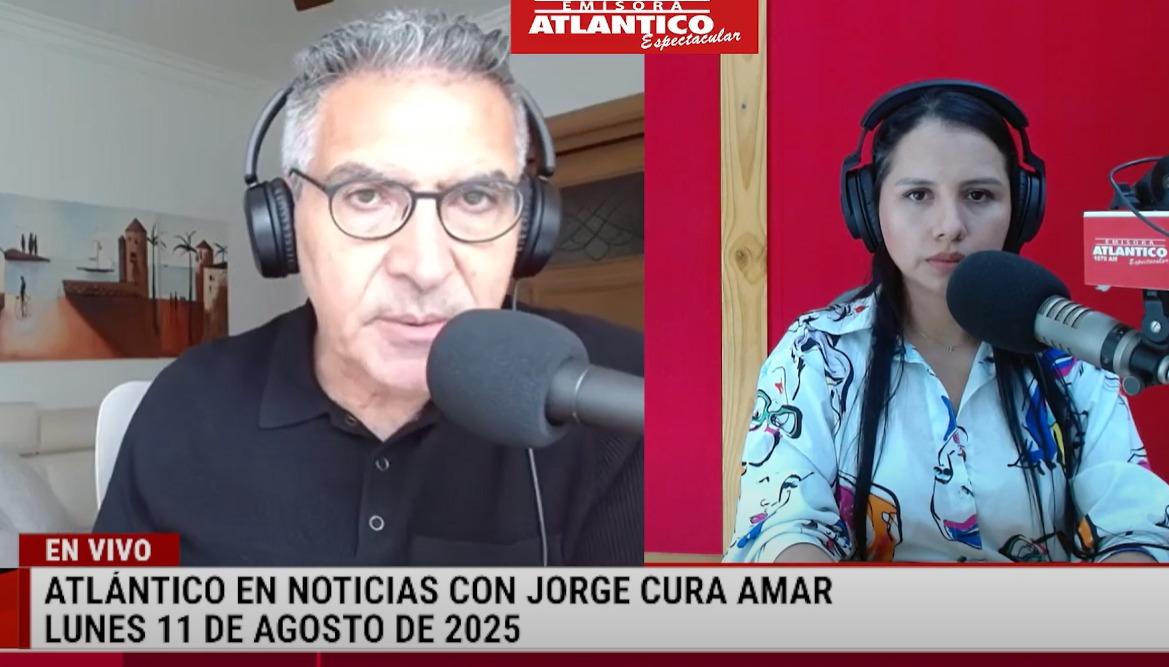 Transmisión de Atlántico en Noticias.