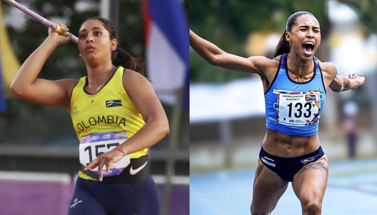 Valentina Barrios Bornacelly y Marleth Ospino.