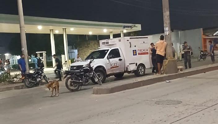 Lugar de los hechos en el barrio Rebolo